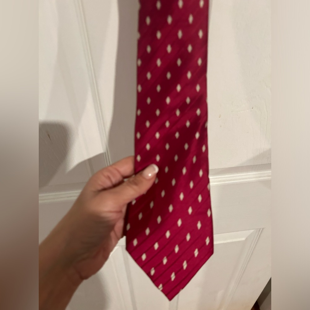 Puccini Hand Made 100% silk  Men’s Neck Tie hand Made In Italy‎